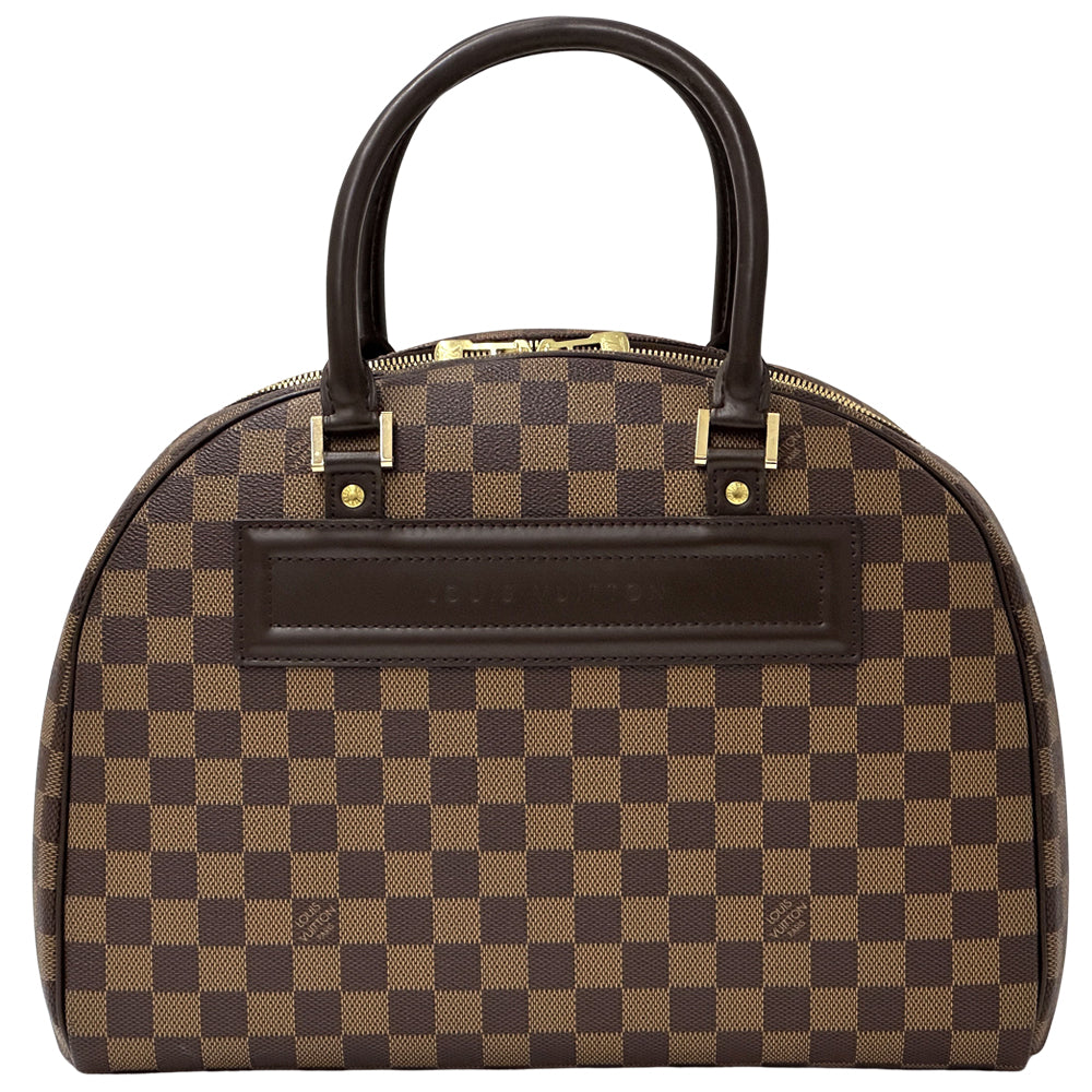 LOUIS VUITTON ルイ・ヴィトン ノリータ ハンドバッグ ダミエ エベヌ N41455 ダミエキャンバス レディース メンズ 【中古】