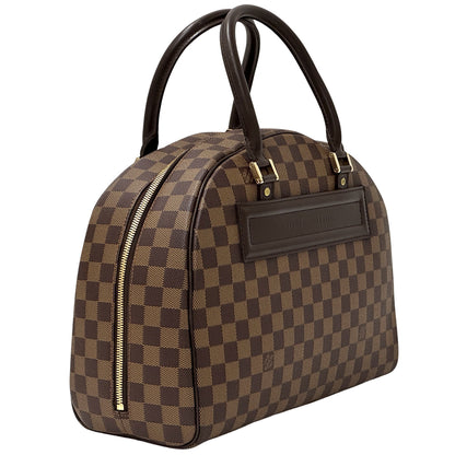 LOUIS VUITTON ルイ・ヴィトン ノリータ ハンドバッグ ダミエ エベヌ N41455 ダミエキャンバス レディース メンズ 【中古】