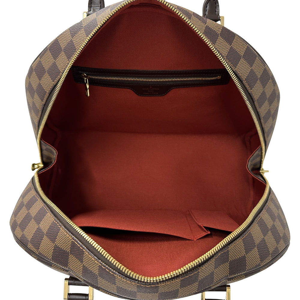 LOUIS VUITTON ルイ・ヴィトン ノリータ ハンドバッグ ダミエ エベヌ N41455 ダミエキャンバス レディース メンズ 【中古】