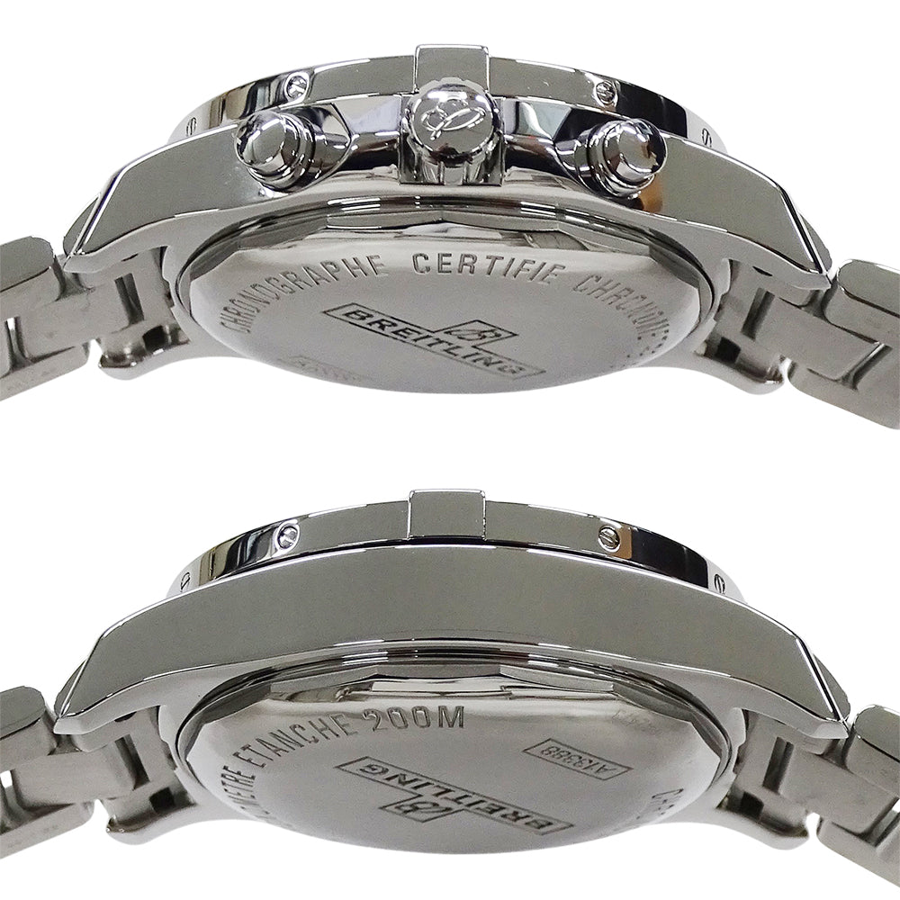 BREITLING ブライトリング コルト A13388 メンズ 腕時計 クロノグラフ 自動巻き AT ステンレス SS ホワイト 磨き済み 【中古】