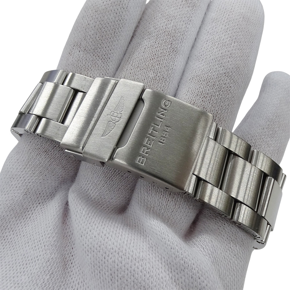 BREITLING ブライトリング コルト A13388 メンズ 腕時計 クロノグラフ 自動巻き AT ステンレス SS ホワイト 磨き済み 【中古】