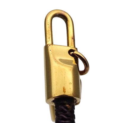LOUIS VUITTON ルイ・ヴィトン ブラスレ・ラックイット ブレスレット モノグラム ブラウン ゴールド レディース M6605E 【中古】