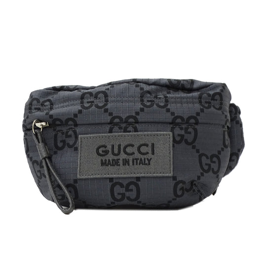 GUCCI グッチ ボディ・ウエストバッグ ブラック 黒 767934 ナイロン メンズ 【中古】