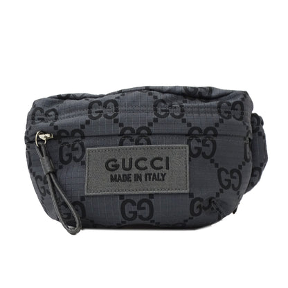 GUCCI グッチ ボディ・ウエストバッグ ブラック 黒 767934 ナイロン メンズ 【中古】