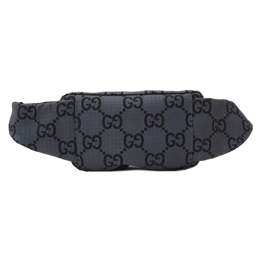 GUCCI グッチ ボディ・ウエストバッグ ブラック 黒 767934 ナイロン メンズ 【中古】