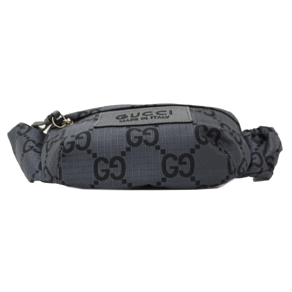 GUCCI グッチ ボディ・ウエストバッグ ブラック 黒 767934 ナイロン メンズ 【中古】