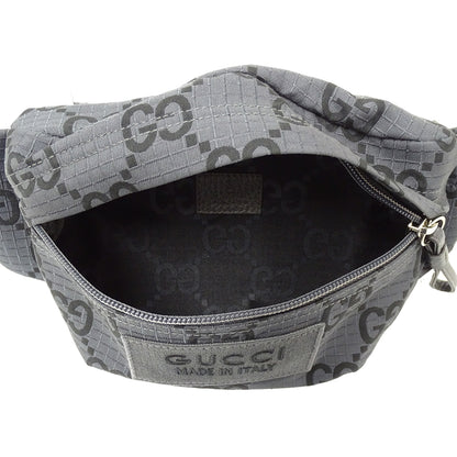 GUCCI グッチ ボディ・ウエストバッグ ブラック 黒 767934 ナイロン メンズ 【中古】