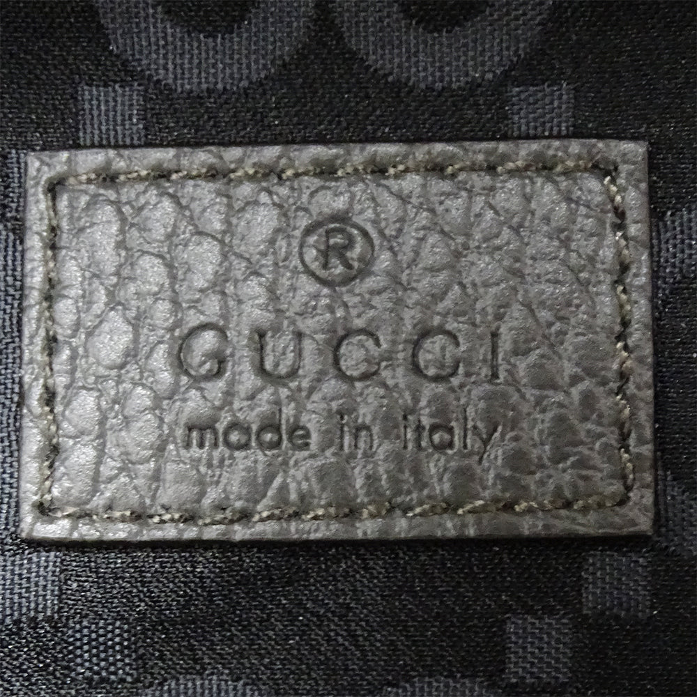 GUCCI グッチ ボディ・ウエストバッグ ブラック 黒 767934 ナイロン メンズ 【中古】