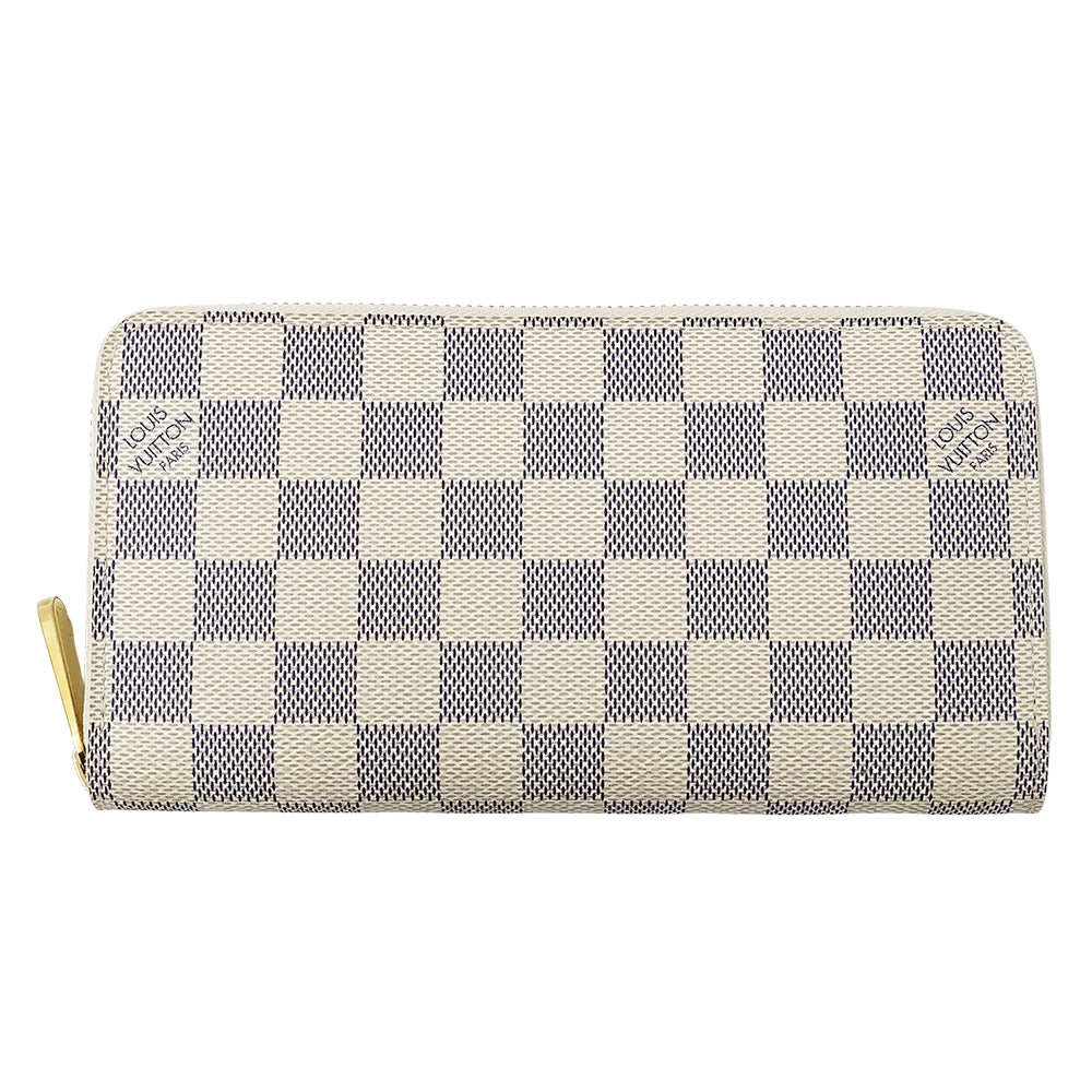 LOUIS VUITTON ルイ・ヴィトン ジッピー ウォレット 長財布 ダミエ アズール ダミエアズール N60019 ダミエアズールキャンバス レディース 【中古】