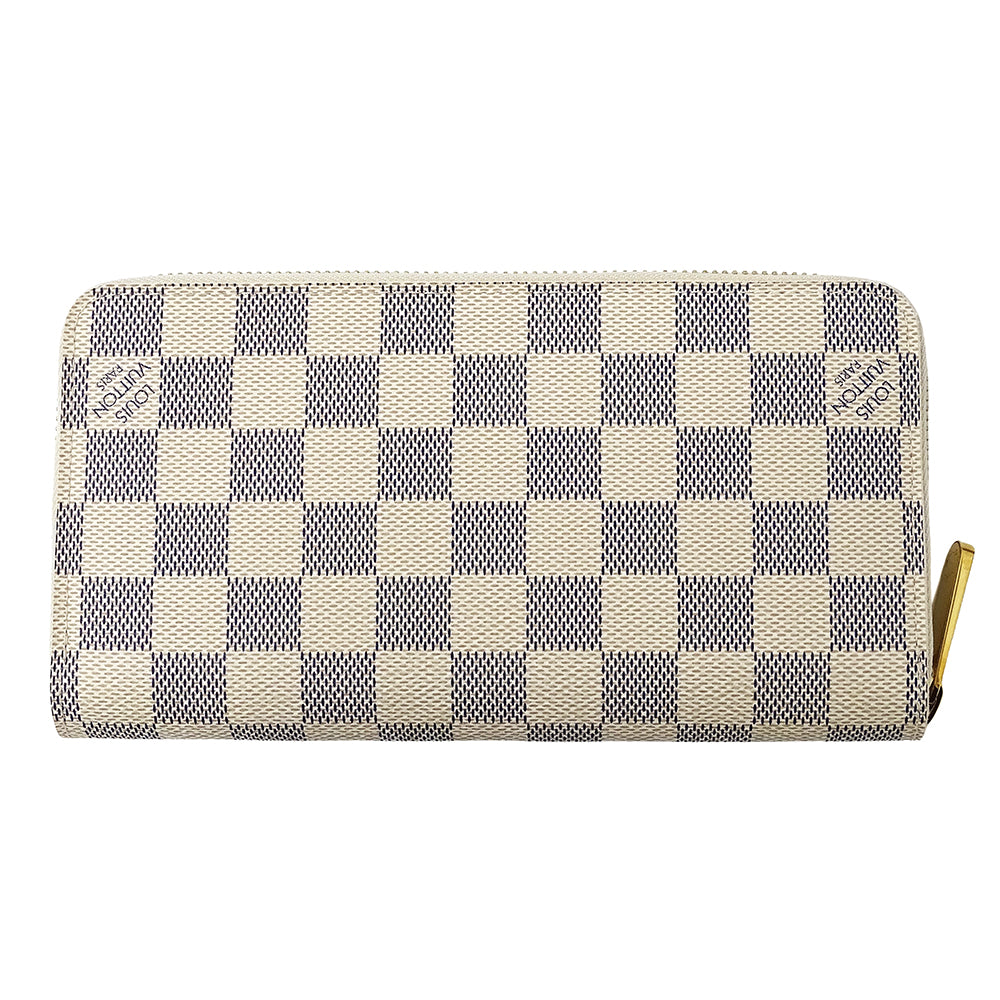 LOUIS VUITTON ルイ・ヴィトン ジッピー ウォレット 長財布 ダミエ アズール ダミエアズール N60019 ダミエアズールキャンバス レディース 【中古】