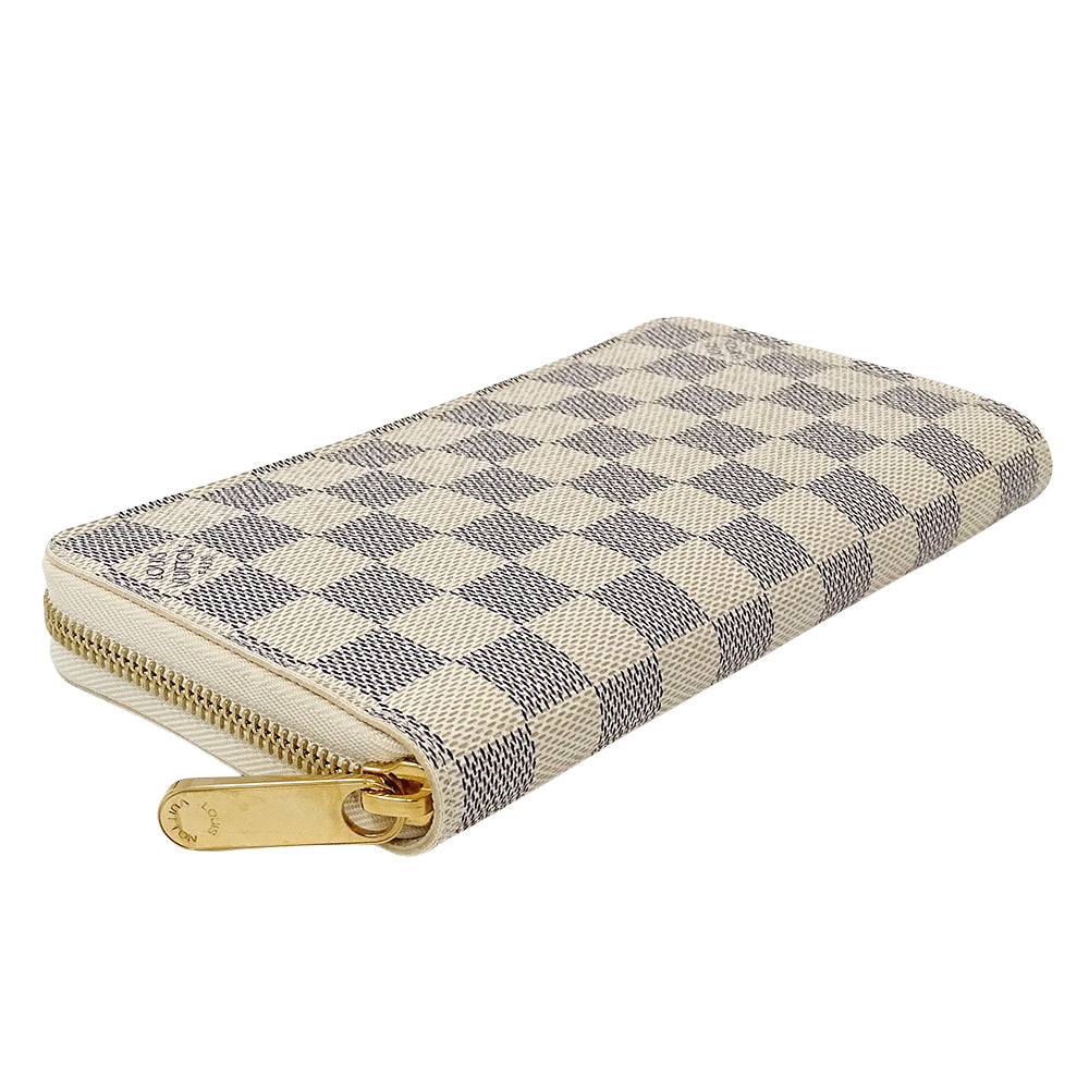 LOUIS VUITTON ルイ・ヴィトン ジッピー ウォレット 長財布 ダミエ アズール ダミエアズール N60019 ダミエアズールキャンバス レディース 【中古】