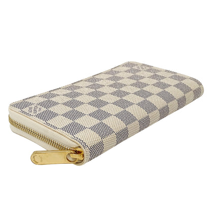 LOUIS VUITTON ルイ・ヴィトン ジッピー ウォレット 長財布 ダミエ アズール ダミエアズール N60019 ダミエアズールキャンバス レディース 【中古】