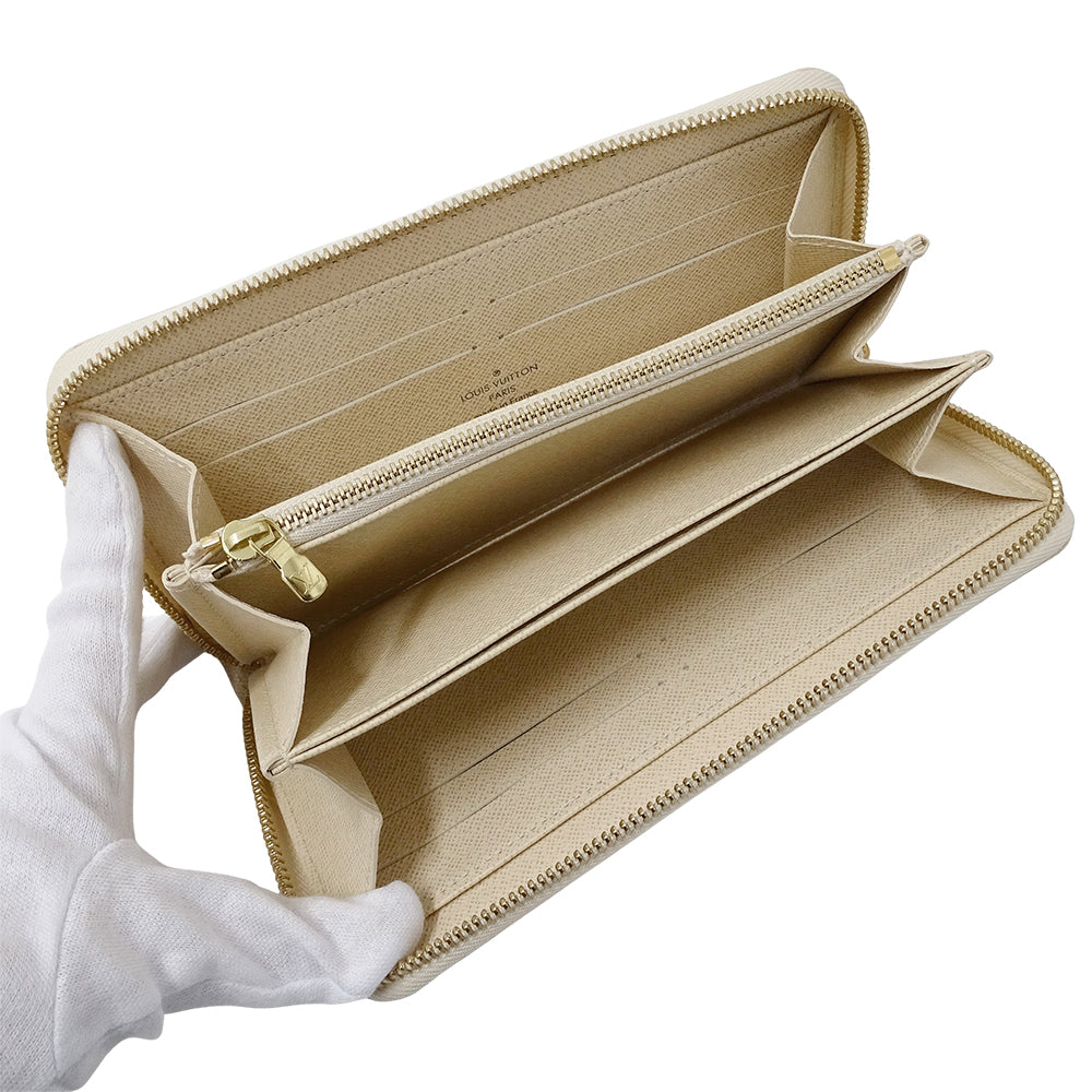 LOUIS VUITTON ルイ・ヴィトン ジッピー ウォレット 長財布 ダミエ アズール ダミエアズール N60019 ダミエアズールキャンバス レディース 【中古】