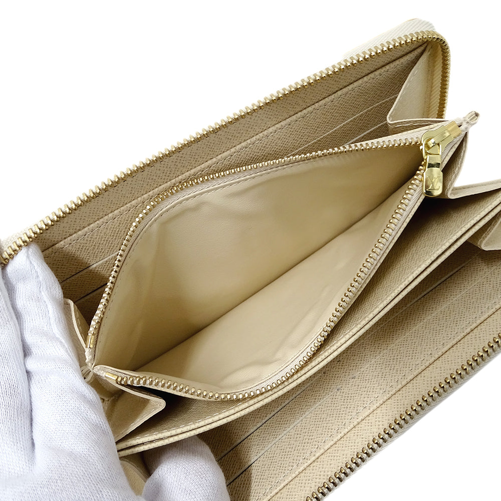 LOUIS VUITTON ルイ・ヴィトン ジッピー ウォレット 長財布 ダミエ アズール ダミエアズール N60019 ダミエアズールキャンバス レディース 【中古】
