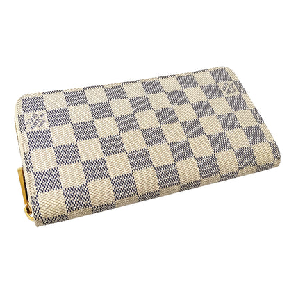 LOUIS VUITTON ルイ・ヴィトン ジッピー ウォレット 長財布 ダミエ アズール ダミエアズール N60019 ダミエアズールキャンバス レディース 【中古】