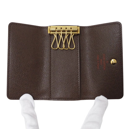LOUIS VUITTON ルイ・ヴィトン ミュルティクレ 4 キーケース ダミエ ダミエエベヌ ダミエキャンバス レディース メンズ 【中古】