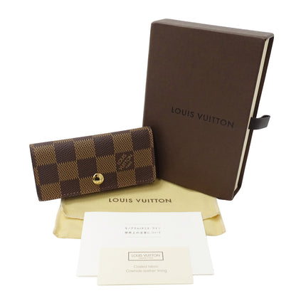LOUIS VUITTON ルイ・ヴィトン ミュルティクレ 4 キーケース ダミエ ダミエエベヌ ダミエキャンバス レディース メンズ 【中古】