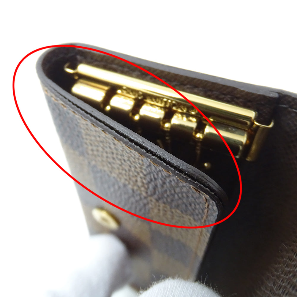 LOUIS VUITTON ルイ・ヴィトン ミュルティクレ 4 キーケース ダミエ ダミエエベヌ ダミエキャンバス レディース メンズ 【中古】