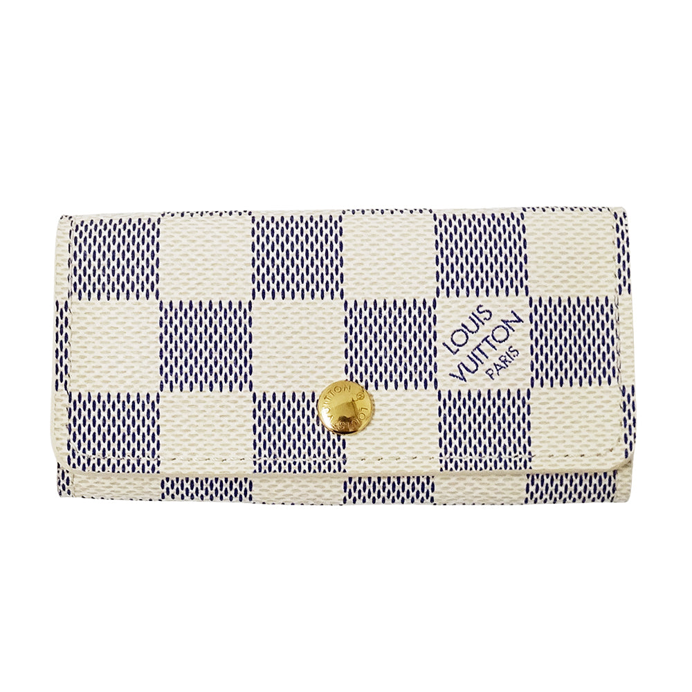 LOUIS VUITTON ルイ・ヴィトン ミュルティクレ 4 キーケース ダミエ アズール ダミエアズール ダミエアズールキャンバス レディース 【中古】