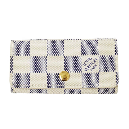 LOUIS VUITTON ルイ・ヴィトン ミュルティクレ 4 キーケース ダミエ アズール ダミエアズール ダミエアズールキャンバス レディース 【中古】