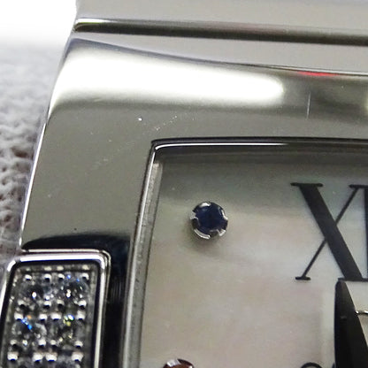 OMEGA オメガ コンステレーション クアドレラ 1586.79 ボーイズ 腕時計 クオーツ QZ ステンレス ダイヤモンド カラーストーン シェル 磨き済み 【中古】