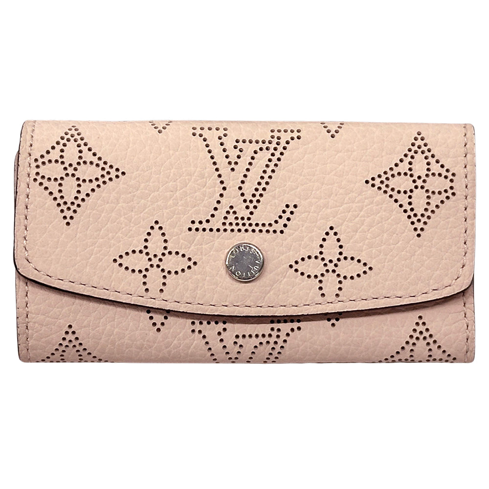 LOUIS VUITTON ルイ・ヴィトン ミュルティクレ 4 キーケース モノグラム マヒナ マグノリア M82760 モノグラムマヒナ レディース メンズ 【中古】