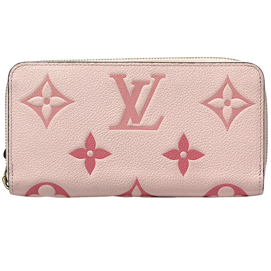 LOUIS VUITTON ルイ・ヴィトン ジッピーウォレット 長財布 バイ・ザ・プール ブトンドローズ M80403 モノグラムアンプラント レディース 【中古】