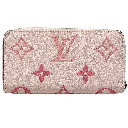 LOUIS VUITTON ルイ・ヴィトン ジッピーウォレット 長財布 バイ・ザ・プール ブトンドローズ M80403 モノグラムアンプラント レディース 【中古】