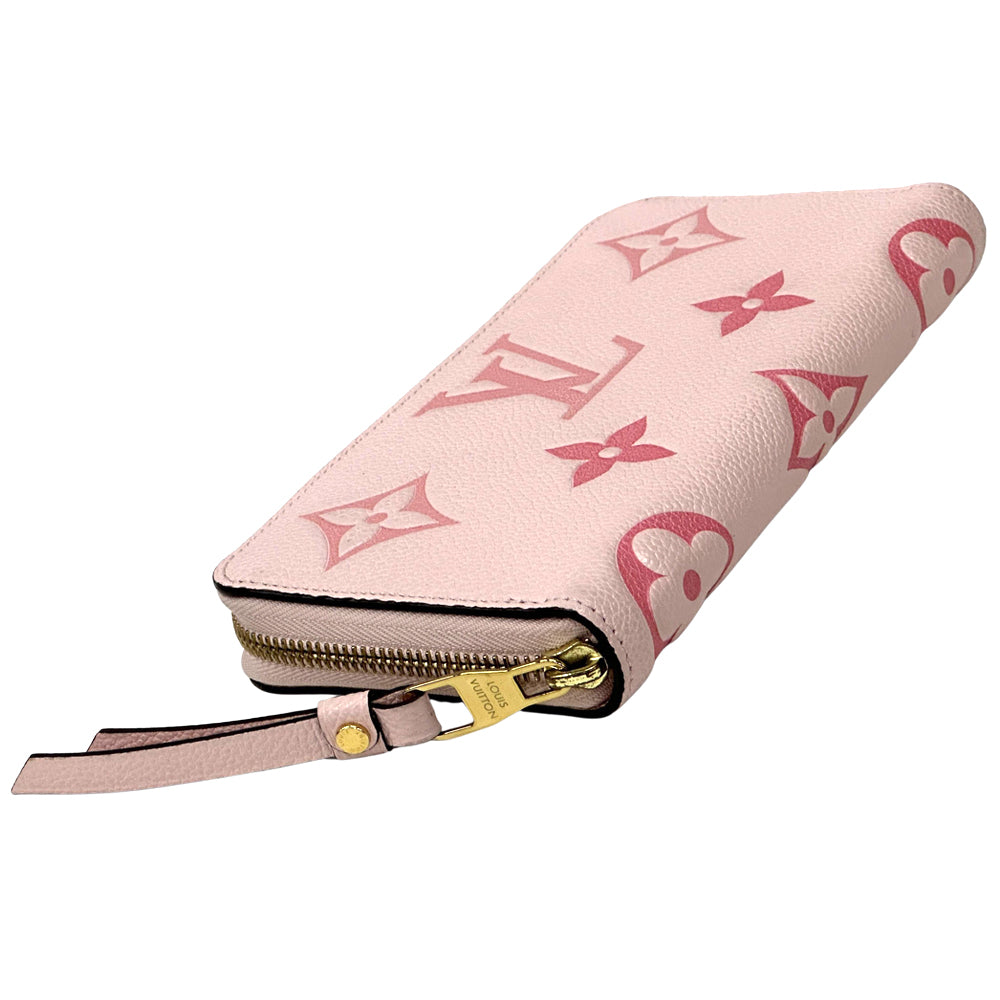 LOUIS VUITTON ルイ・ヴィトン ジッピーウォレット 長財布 バイ・ザ・プール ブトンドローズ M80403 モノグラムアンプラント レディース 【中古】