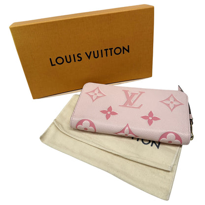 LOUIS VUITTON ルイ・ヴィトン ジッピーウォレット 長財布 バイ・ザ・プール ブトンドローズ M80403 モノグラムアンプラント レディース 【中古】