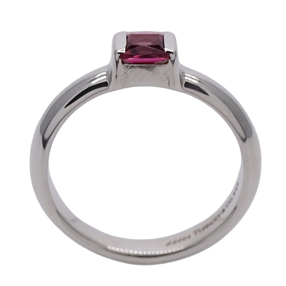 TIFFANY&Co. ティファニー カクテルリング リング 指輪 SV925 ピンクトルマリン シルバー 約9号 レディース 【中古】
