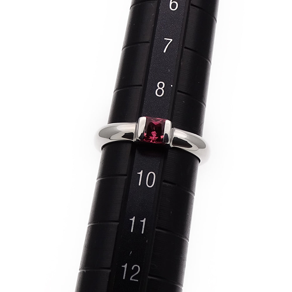 TIFFANY&Co. ティファニー カクテルリング リング 指輪 SV925 ピンクトルマリン シルバー 約9号 レディース 【中古】