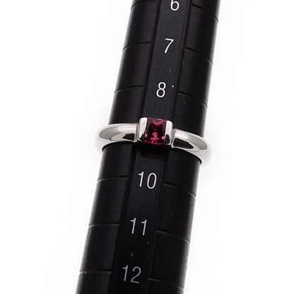 TIFFANY&Co. ティファニー カクテルリング リング 指輪 SV925 ピンクトルマリン シルバー 約9号 レディース 【中古】