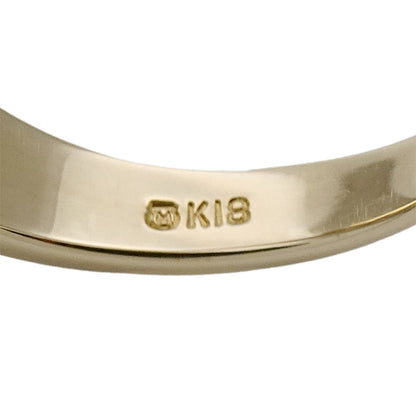 MIKIMOTO ミキモト リング 指輪 K18YG イエローゴールド パール レディース 【中古】