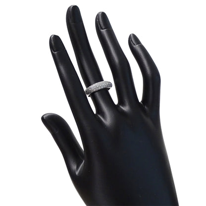 STAR JEWELRY スタージュエリー リング 指輪 PT950 プラチナ ダイヤモンド 約9.5号 シルバー レディース 磨き済み 【中古】
