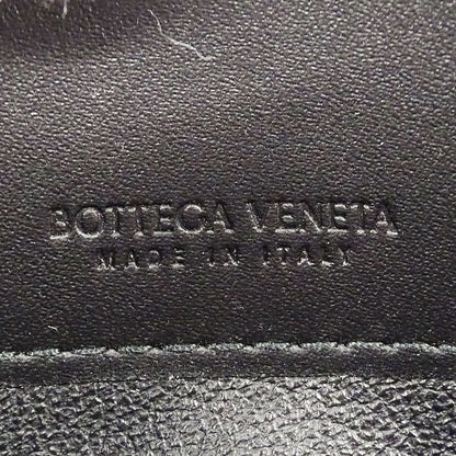 BOTTEGAVENETA ボッテガ・ヴェネタ コインケース イントレチャート ブラック レザー レディース メンズ 【中古】
