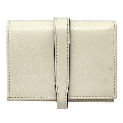 GUCCI グッチ 二つ折り財布 ニュージャッキー アイボリー ゴールド 645536 レザー レディース 【中古】