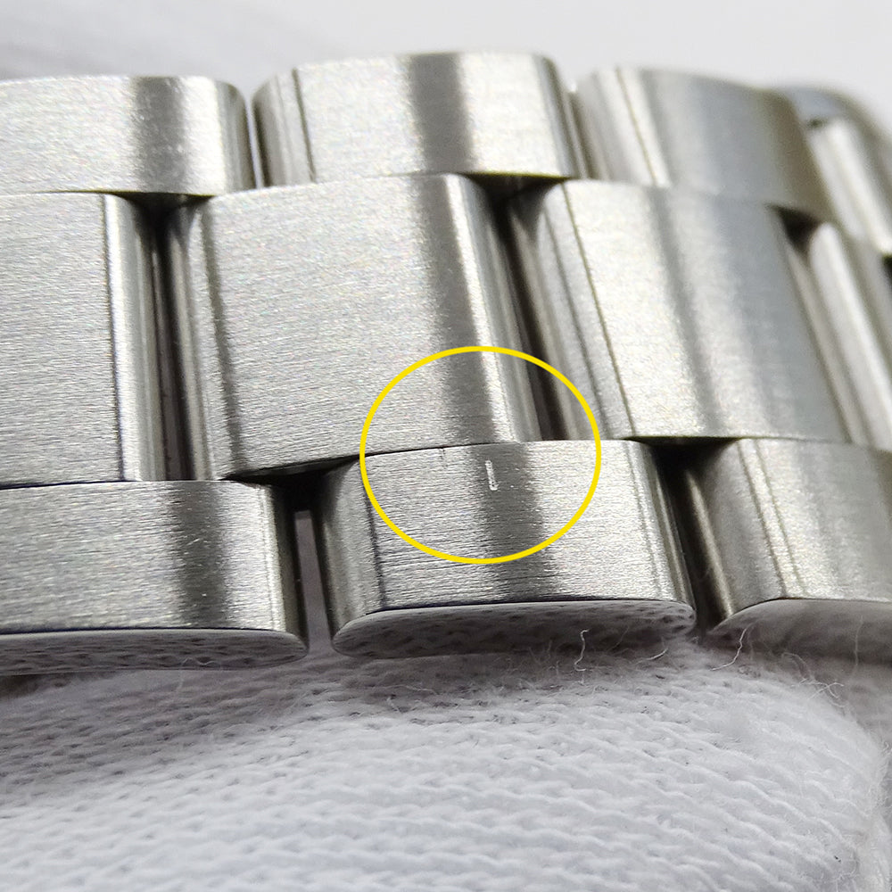 ROLEX ロレックス デイトジャスト 16220 W番 メンズ 腕時計 コンピューター 自動巻き AT ステンレス SS アイボリー 磨き済み 【中古】