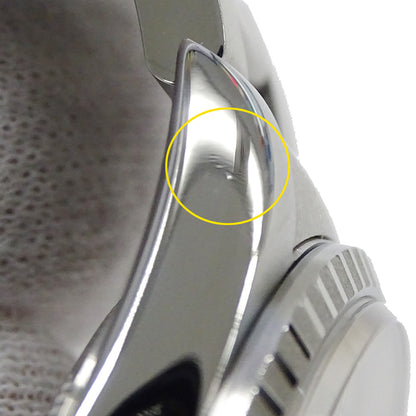ROLEX ロレックス デイトジャスト 16220 W番 メンズ 腕時計 コンピューター 自動巻き AT ステンレス SS アイボリー 磨き済み 【中古】