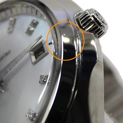GRAND SEIKO グランドセイコー GS ヘリテージ 4J52-0AE0 STGF283 レディース 腕時計 クオーツ QZ ステンレス SS ダイヤモンド シェル 磨き済み 【中古】