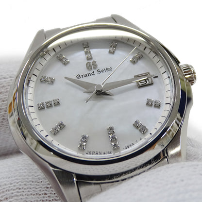 GRAND SEIKO グランドセイコー GS ヘリテージ 4J52-0AE0 STGF283 レディース 腕時計 クオーツ QZ ステンレス SS ダイヤモンド シェル 磨き済み 【中古】