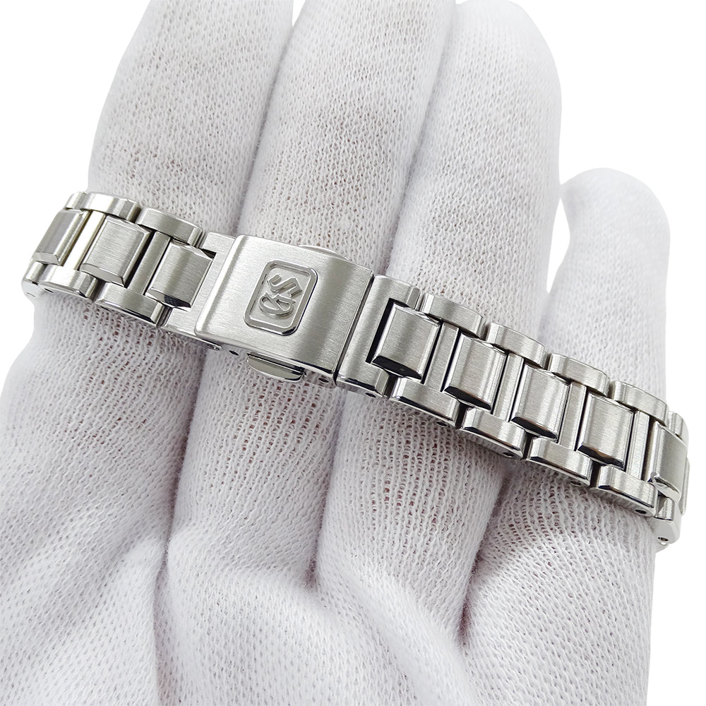 GRAND SEIKO グランドセイコー GS ヘリテージ 4J52-0AE0 STGF283 レディース 腕時計 クオーツ QZ ステンレス SS ダイヤモンド シェル 磨き済み 【中古】