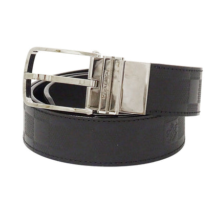 LOUIS VUITTON ルイ・ヴィトン サンチュール・ボストン ベルト ダミエアンフィニ ノワール M9674 メンズ 【中古】