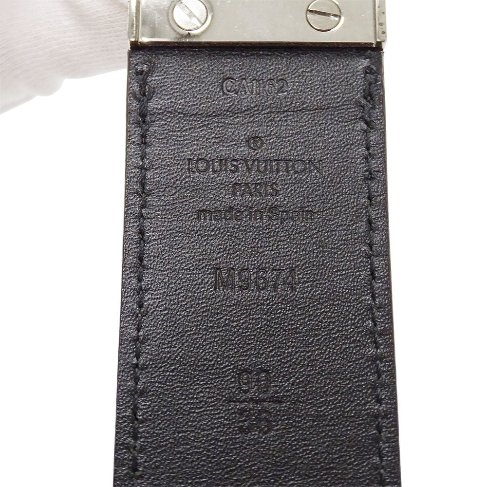 LOUIS VUITTON ルイ・ヴィトン サンチュール・ボストン ベルト ダミエアンフィニ ノワール M9674 メンズ 【中古】