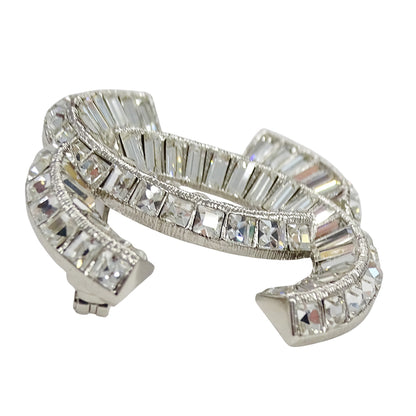 CHANEL シャネル ココマーク ブローチ メタル シルバー レディース メンズ A63085 【中古】