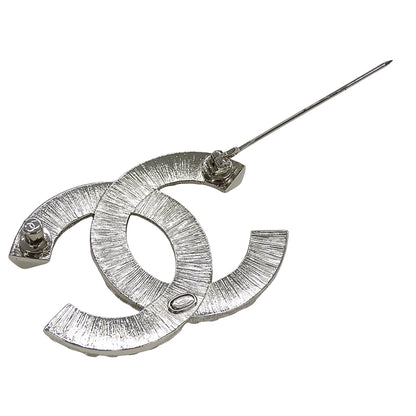 CHANEL シャネル ココマーク ブローチ メタル シルバー レディース メンズ A63085 【中古】