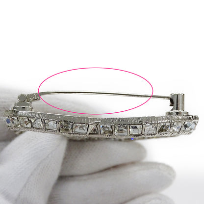CHANEL シャネル ココマーク ブローチ メタル シルバー レディース メンズ A63085 【中古】