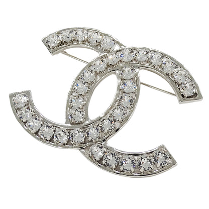 CHANEL シャネル ココマーク ブローチ メタル シルバー レディース メンズ 【中古】