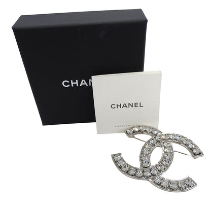 CHANEL シャネル ココマーク ブローチ メタル シルバー レディース メンズ 【中古】