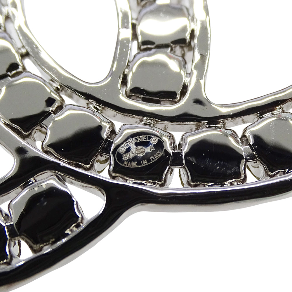 CHANEL シャネル ココマーク ブローチ メタル シルバー レディース メンズ 【中古】